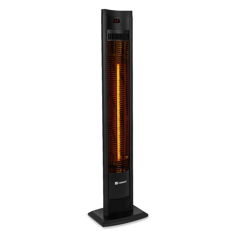 Foto van Vonroc heater filicudi 2000w - met afstandsbediening, timer & instelbare hitteniveaus