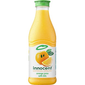 Foto van Innocent orange juice with bits 900ml bij jumbo