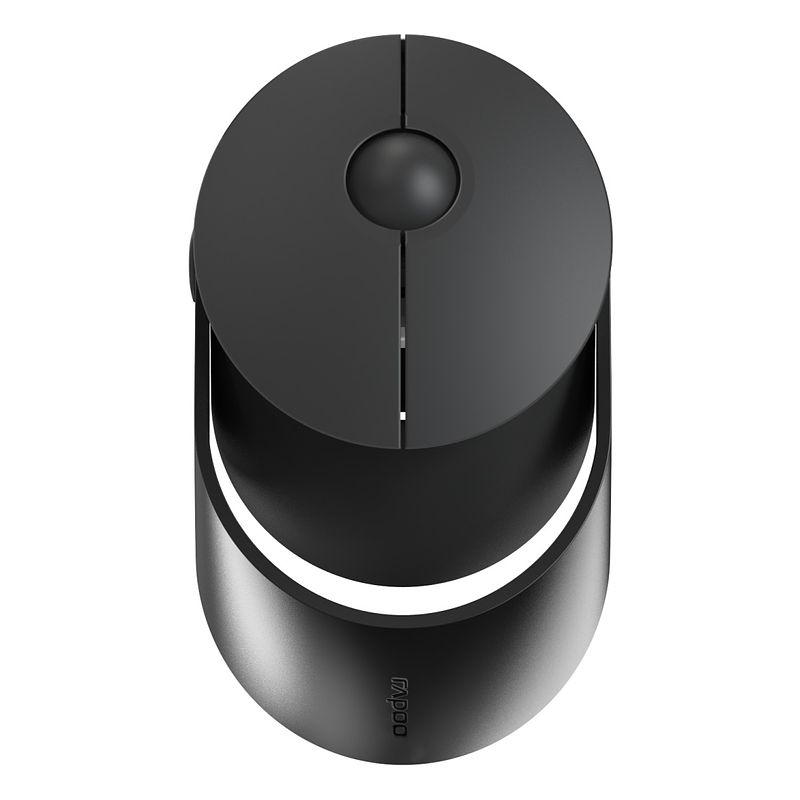 Foto van Rapoo ralemo air 1 wireless silent multimode mouse muis grijs