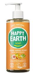 Foto van Happy earth pure hand soap rose petitgrain