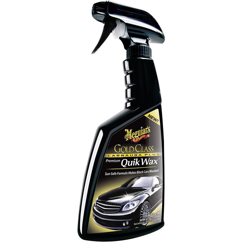 Foto van Meguiars gold class carnauba plus quik wax g7716 sproeiwas 473 ml