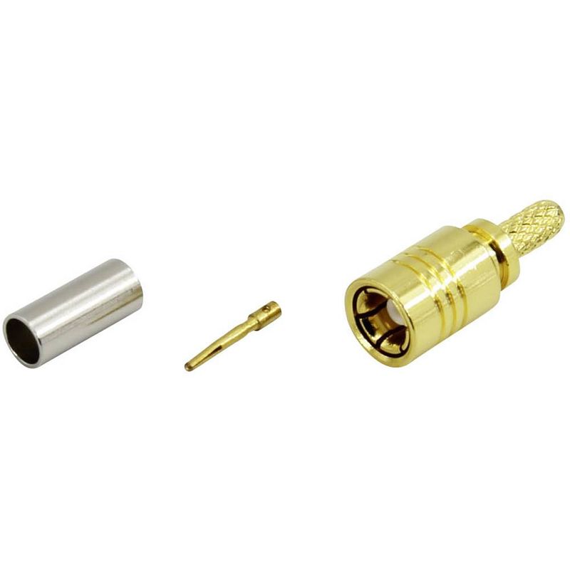 Foto van Tru components smb-connector koppeling, recht 50 ω 1 stuk(s)