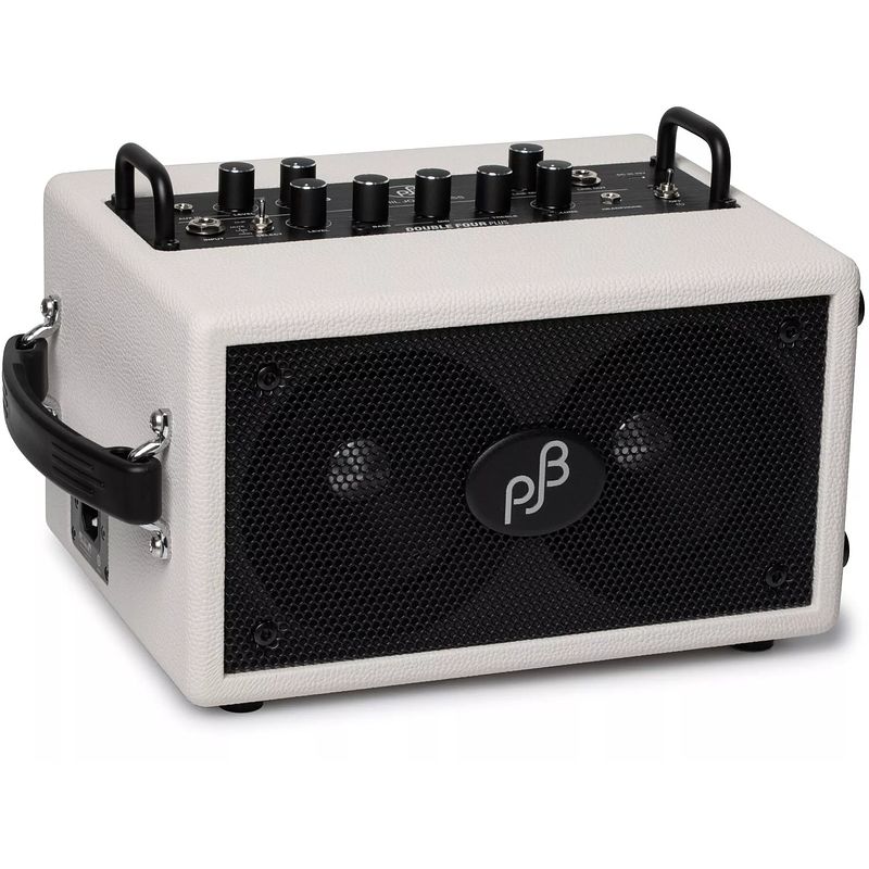 Foto van Phil jones bass bg-80 double four plus white 90w basgitaarversterker combo