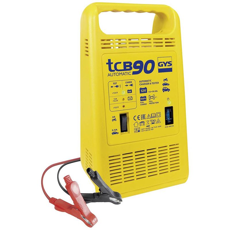 Foto van Gys tcb 90 023260 oplader 12 v 8 a