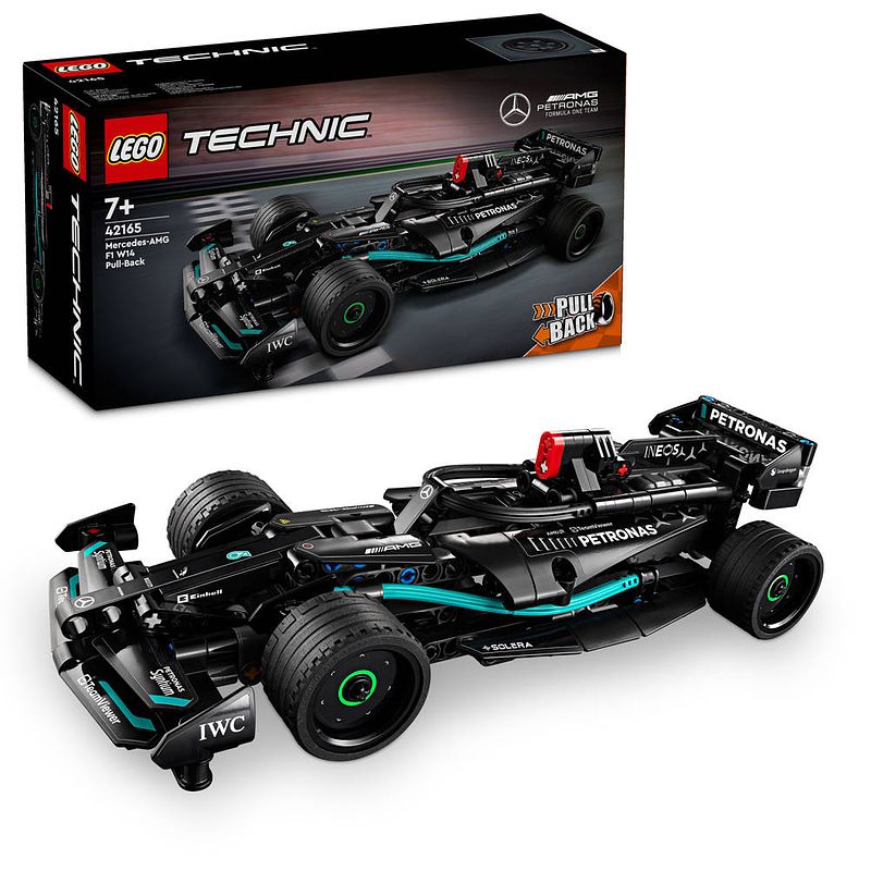 Foto van Lego technic mercedes-amg f1 w14 e performance pull-back 42165