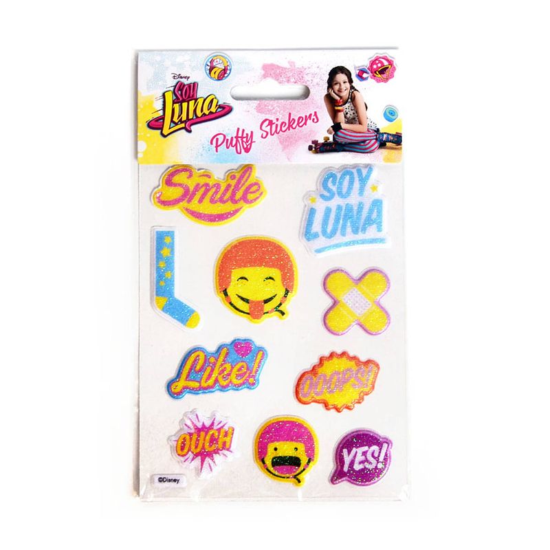 Foto van Disney soy luna puffystickers