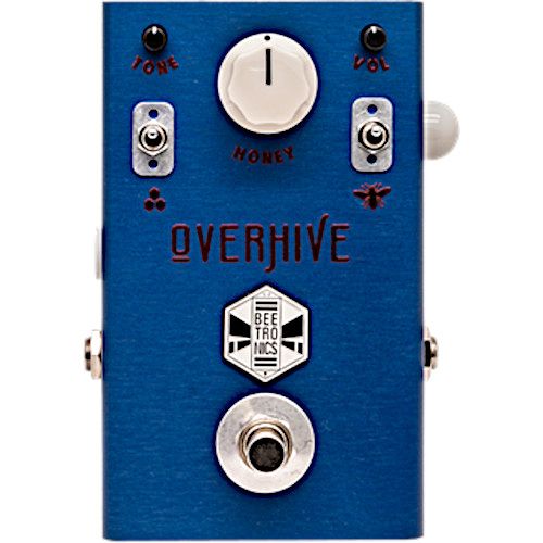 Foto van Beetronics overhive seawolf medium gain overdrive limited edition effectpedaal