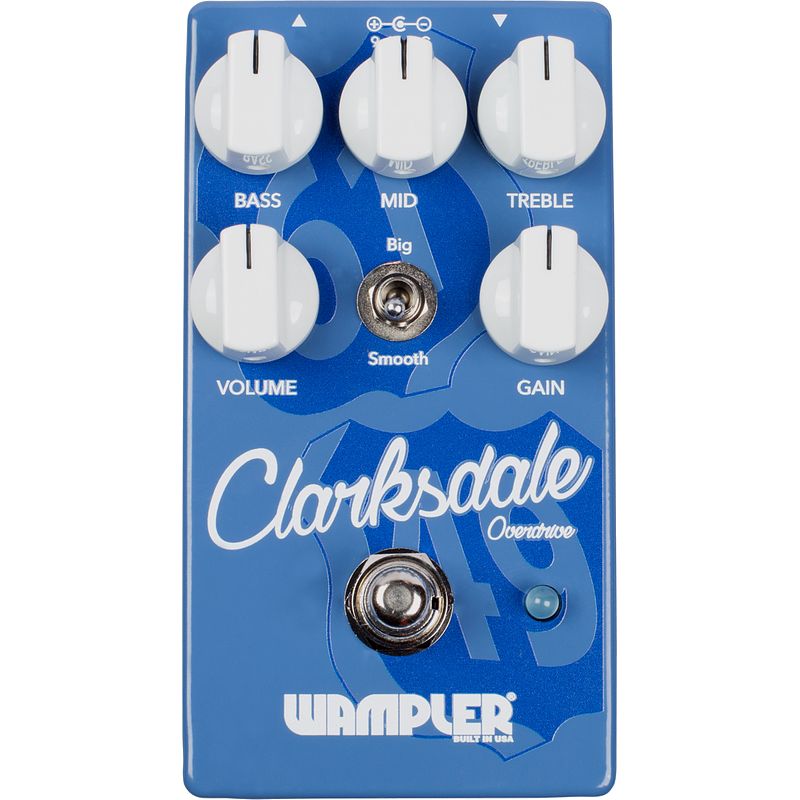 Foto van Wampler clarksdale overdrive effectpedaal