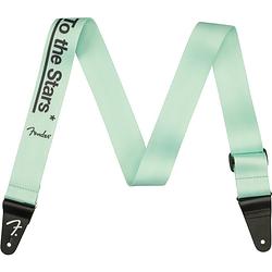 Foto van Fender tom delonge to the stars strap surf green gitaarband