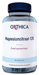 Foto van Orthica magnesiumcitraat-125 capsules