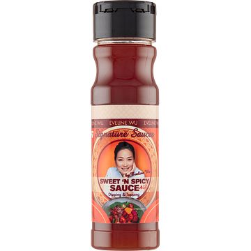 Foto van Eveline wu signature sauces sweet 'sn spicy sauce 180ml bij jumbo