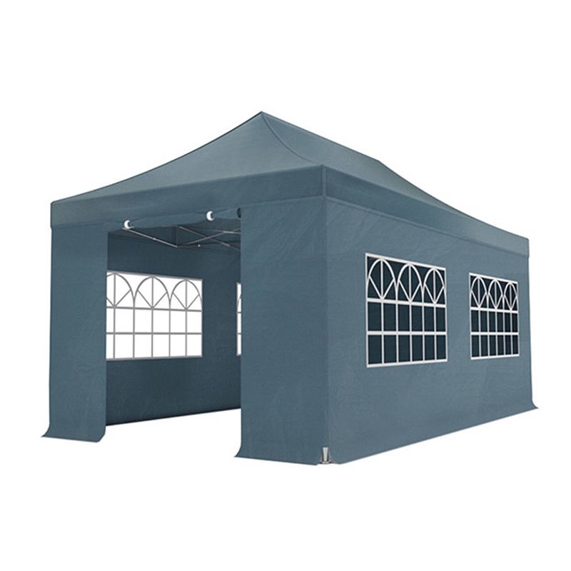 Foto van Easy up 3x6m grijs 40mm (aluminium buizen) semi prof partytent opvouwbaar