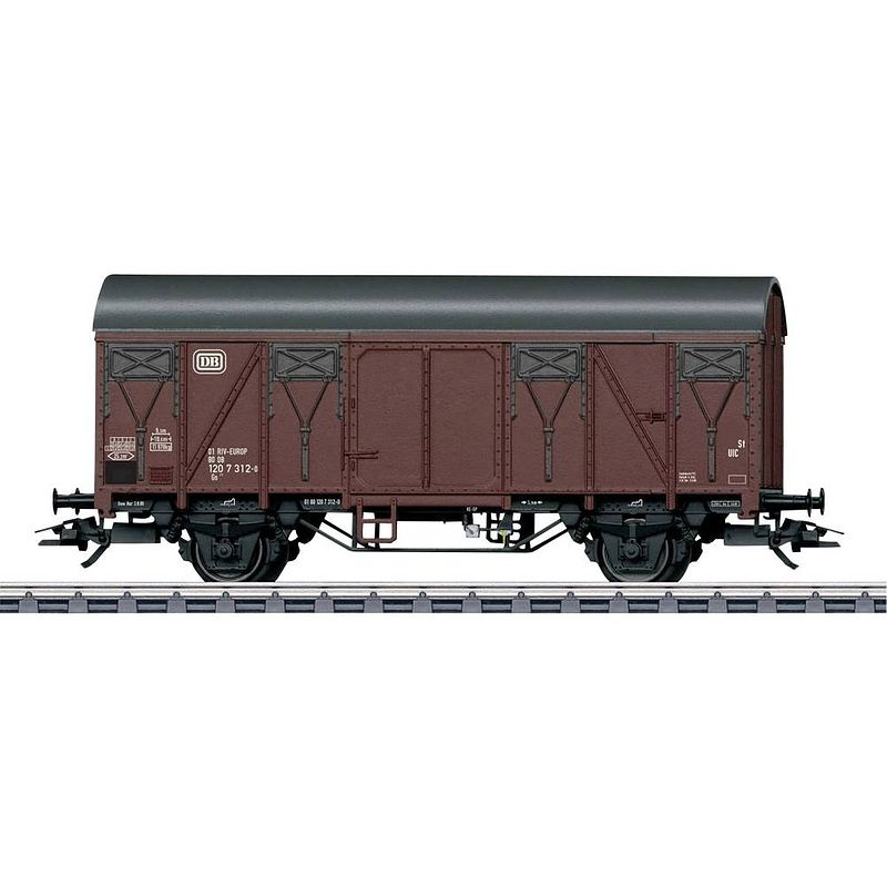 Foto van Märklin 44500 h0 overdekte goederenwagen gs 210 van de db