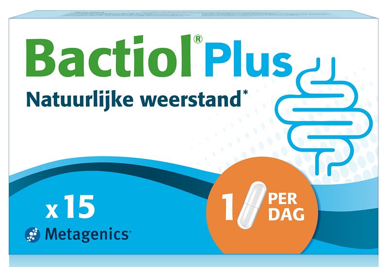 Foto van Metagenics bactiol plus capsules