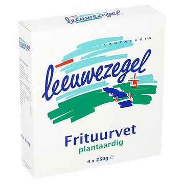 Foto van Leeuwezegel frituurvet plantaardig 4 x 250g bij jumbo