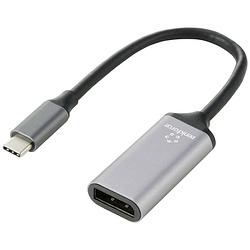 Foto van Renkforce usb-c / displayport adapterkabel usb-c stekker, displayport bus 15 cm zwart rf-5397866 afgeschermd (dubbel) usb-c-displaykabel