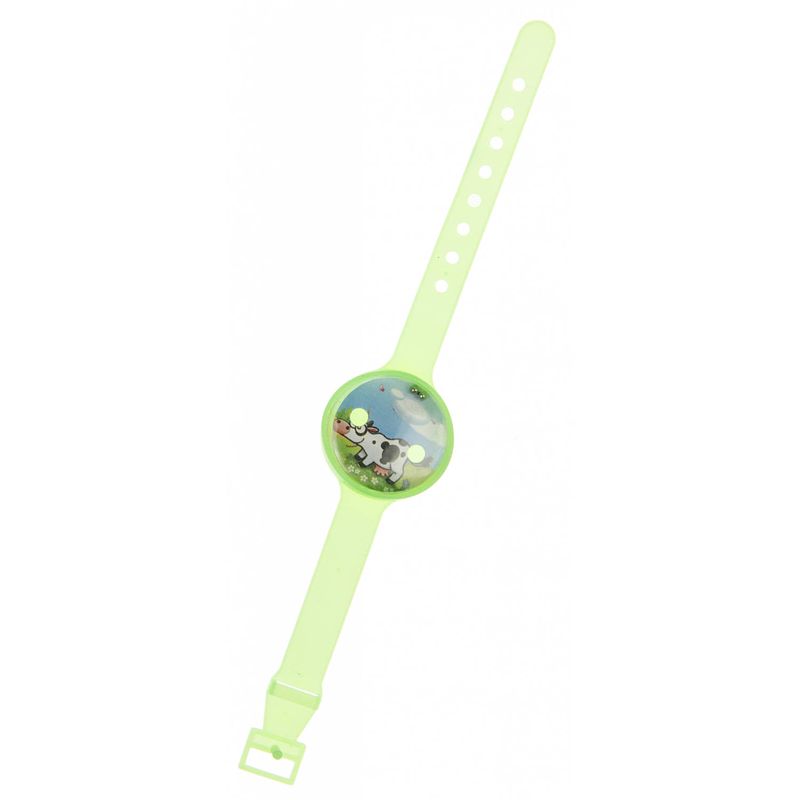 Foto van Lg-imports geduldspel doolhof horloge 17 x 3 cm groen