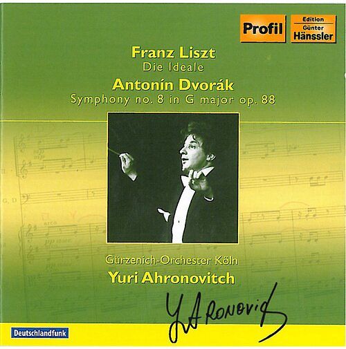 Foto van Liszt: die ideale/dvorak: symphony no.8 - cd (0881488110265)