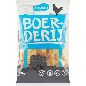 Foto van Boerderij chips zeezout 190g bij jumbo