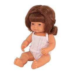 Foto van Miniland babypop meisje met vanillegeur 38 cm rossig