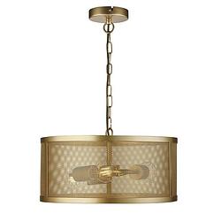 Foto van Moderne hanglamp - bussandri exclusive - metaal - modern - e27 - l: 45cm - voor binnen - woonkamer - eetkamer - goud