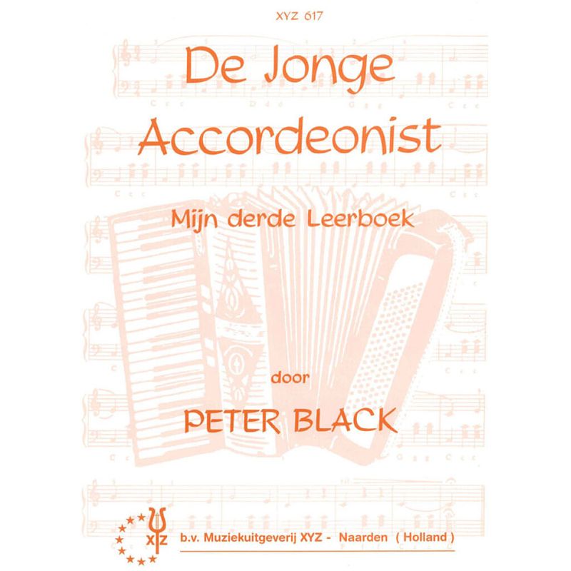 Foto van Xyz uitgeverij de jonge accordeonist deel 3 mijn derde leerboek