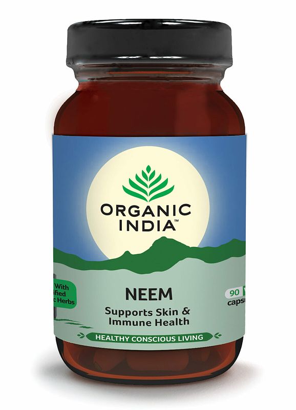 Foto van Organic india neem vegicaps