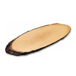Foto van Serveerplank boom schors, materiaal: elzenhout voor tapas, kaas enz.
