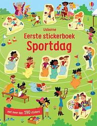 Foto van Sportdag eerste stickerboek - hardcover (9781474983341)