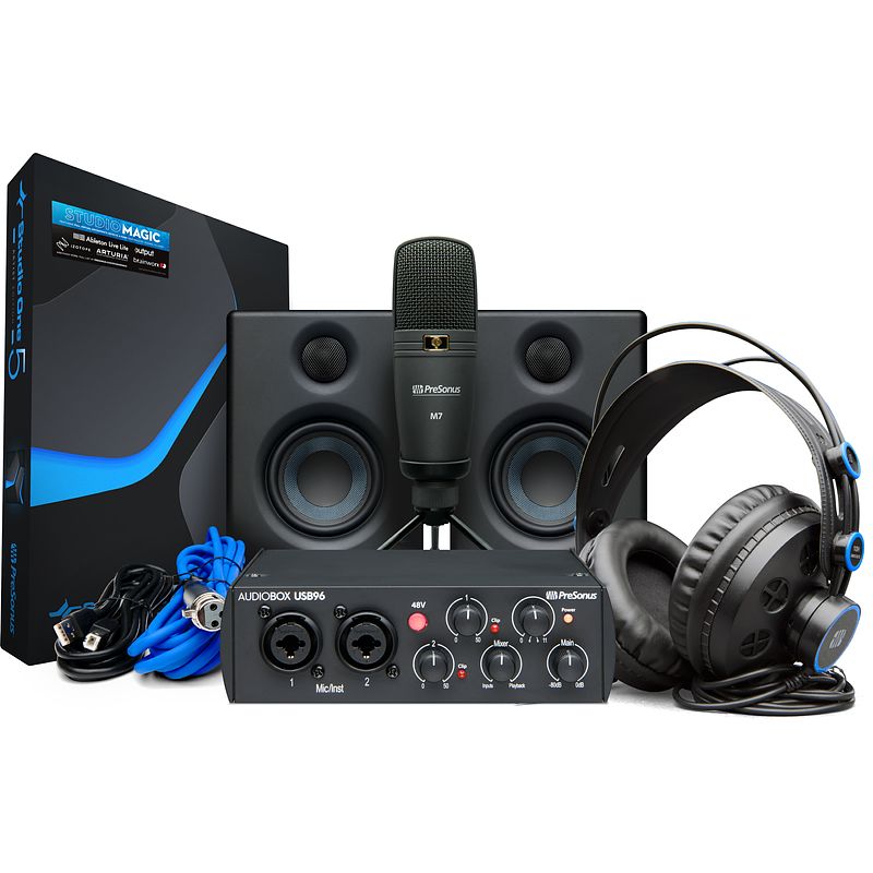 Foto van Presonus audiobox studio ultimate bundle 25th anniversary edition