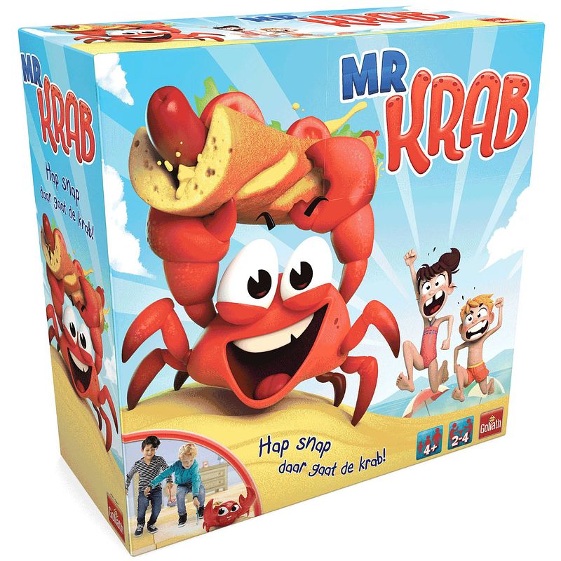 Foto van Mr. krab - kinderspel