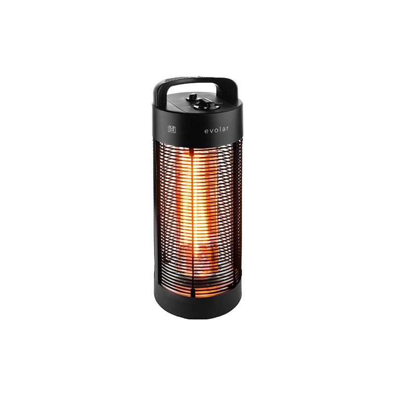 Foto van Evolar evo-hd55 elektrische terrasverwarmer 600/1200w zwenkbaar 360º