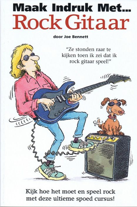 Foto van Maak indruk met rock gitaar - joe bennett - paperback (9789077084137)