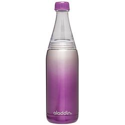 Foto van Aladdin waterfles fresco twist & go 27 cm rvs 600 ml paars