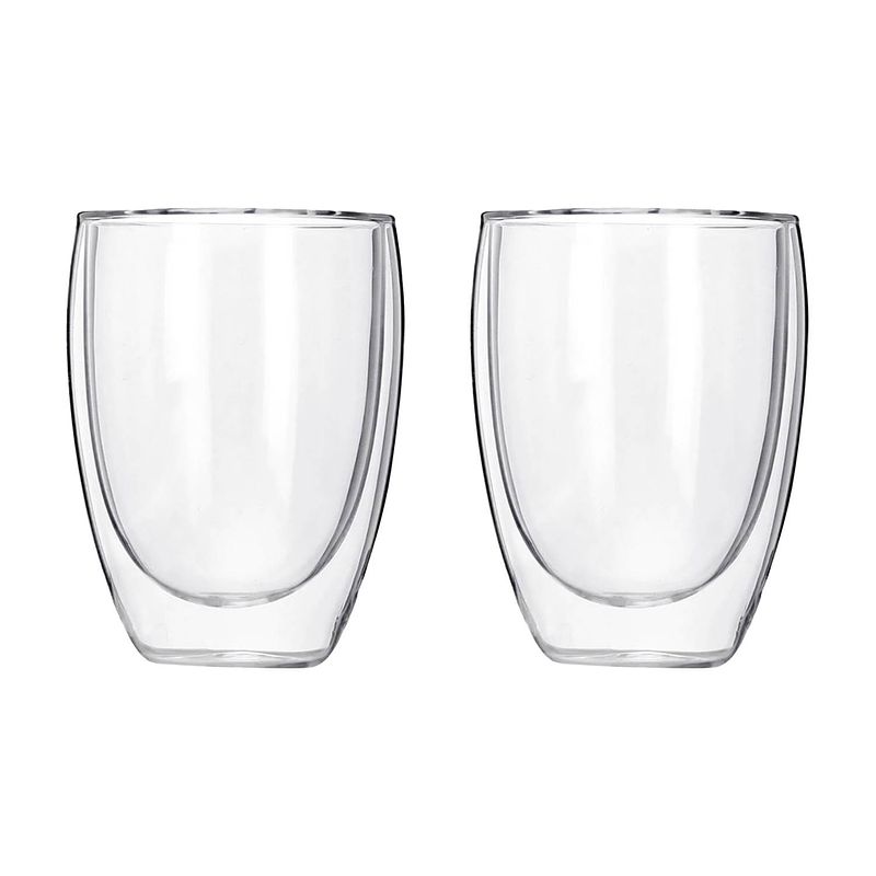 Foto van Krumble koffie glas dubbelwandig 300ml - set van 2