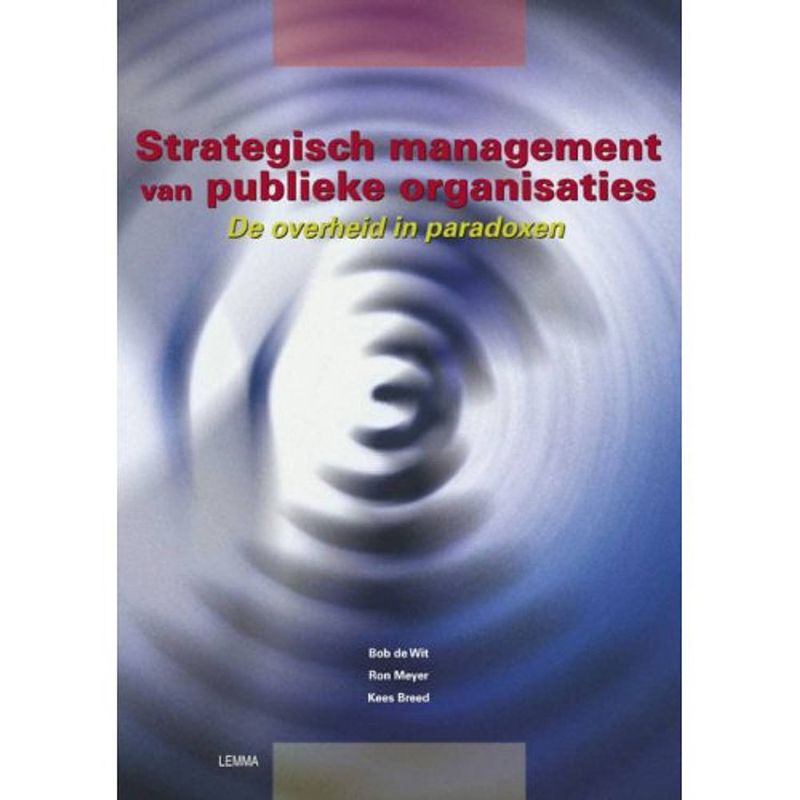 Foto van Strategisch management van publieke organisaties