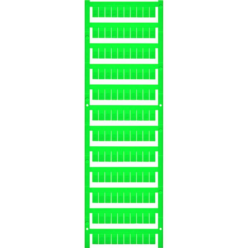 Foto van Apparaatcodering multicard weidmüller ws 10/6 mc middle gn 1917420000 groen 600 stuk(s)