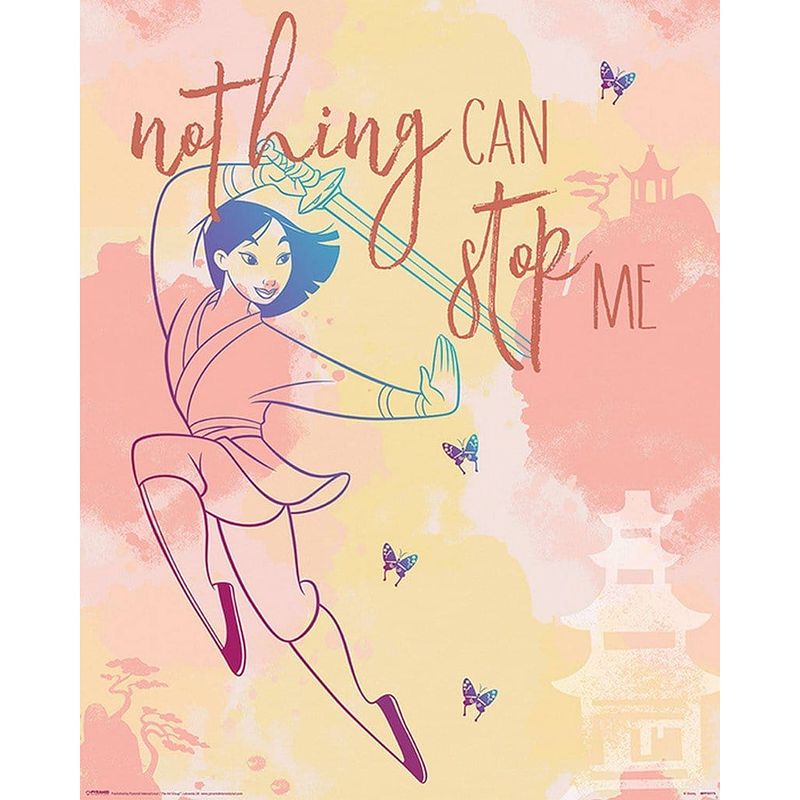 Foto van Pyramid mulan nothing can stop me poster 40x50cm