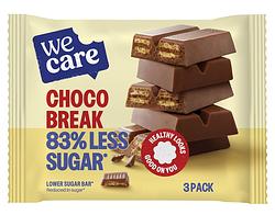 Foto van Wecare low sugar choco break bar