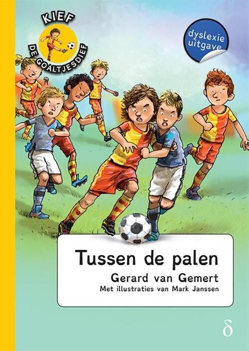 Foto van Tussen de palen (dyslexie uitgave) - gerard van gemert - paperback (9789463240697)