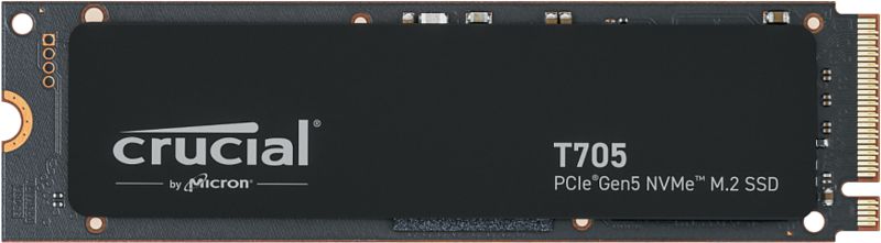 Foto van Crucial t705 4tb pcie 5.0 m.2 ssd