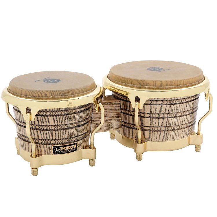 Foto van Latin percussion lp793x lp galaxy giovanni series bongos goud