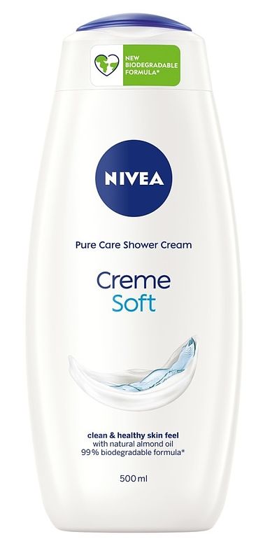 Foto van Nivea shower cream soft 500ml bij jumbo