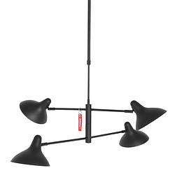 Foto van Anne lighting hanglamp anne kasket 2694zw zwart