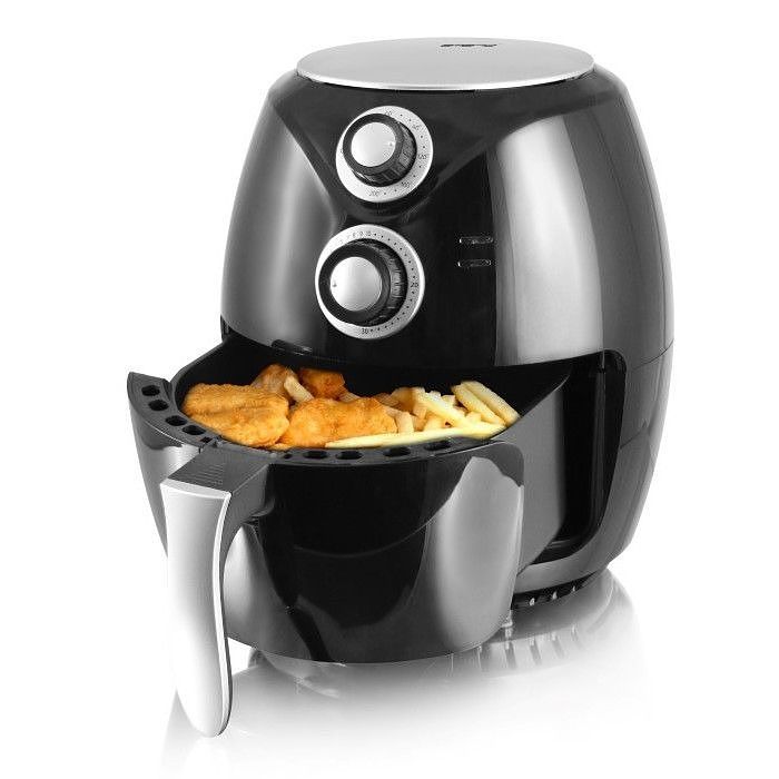 Foto van Emerio af-112828 airfryer zwart