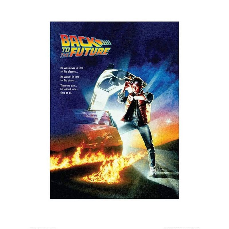 Foto van Pyramid back to the future one sheet kunstdruk 60x80cm