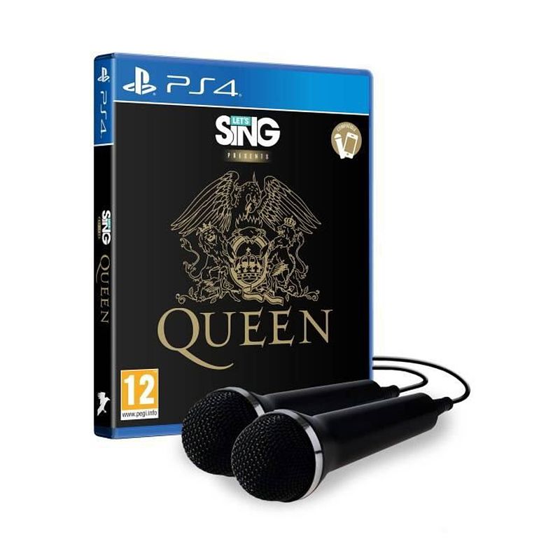 Foto van Lets sing queen + 2 microfoons ps4-game