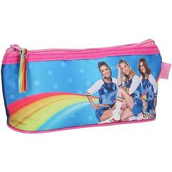 Foto van Studio 100 etui k3 20 x 9 cm polyester roze/blauw