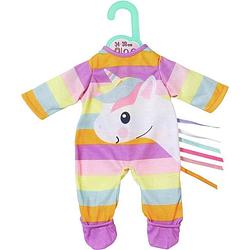 Foto van Dolly moda poppenkleding unicorn 8750570 meisjes polyester