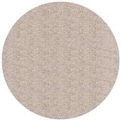 Foto van Vidaxl vloerkleed pamplona shaggy hoogpolig modern ø 80 cm beige